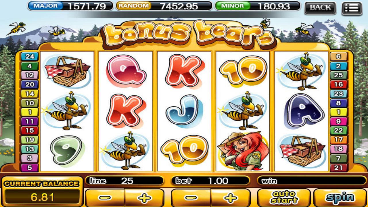 Bonus bear slot games