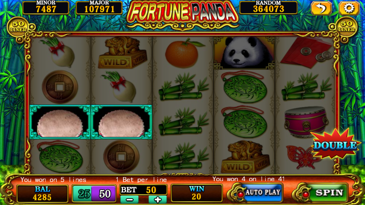 Fortune panda slot machine