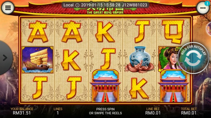 Effects free claim your treasure playing the great ming empire slot play races